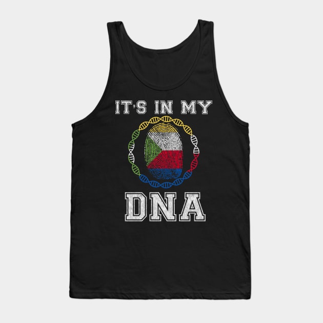 Comoros  It's In My DNA - Gift for Comoran From Comoros Tank Top by Country Flags